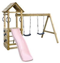 Swing King Maria - Speeltoestel - Roze - Hout