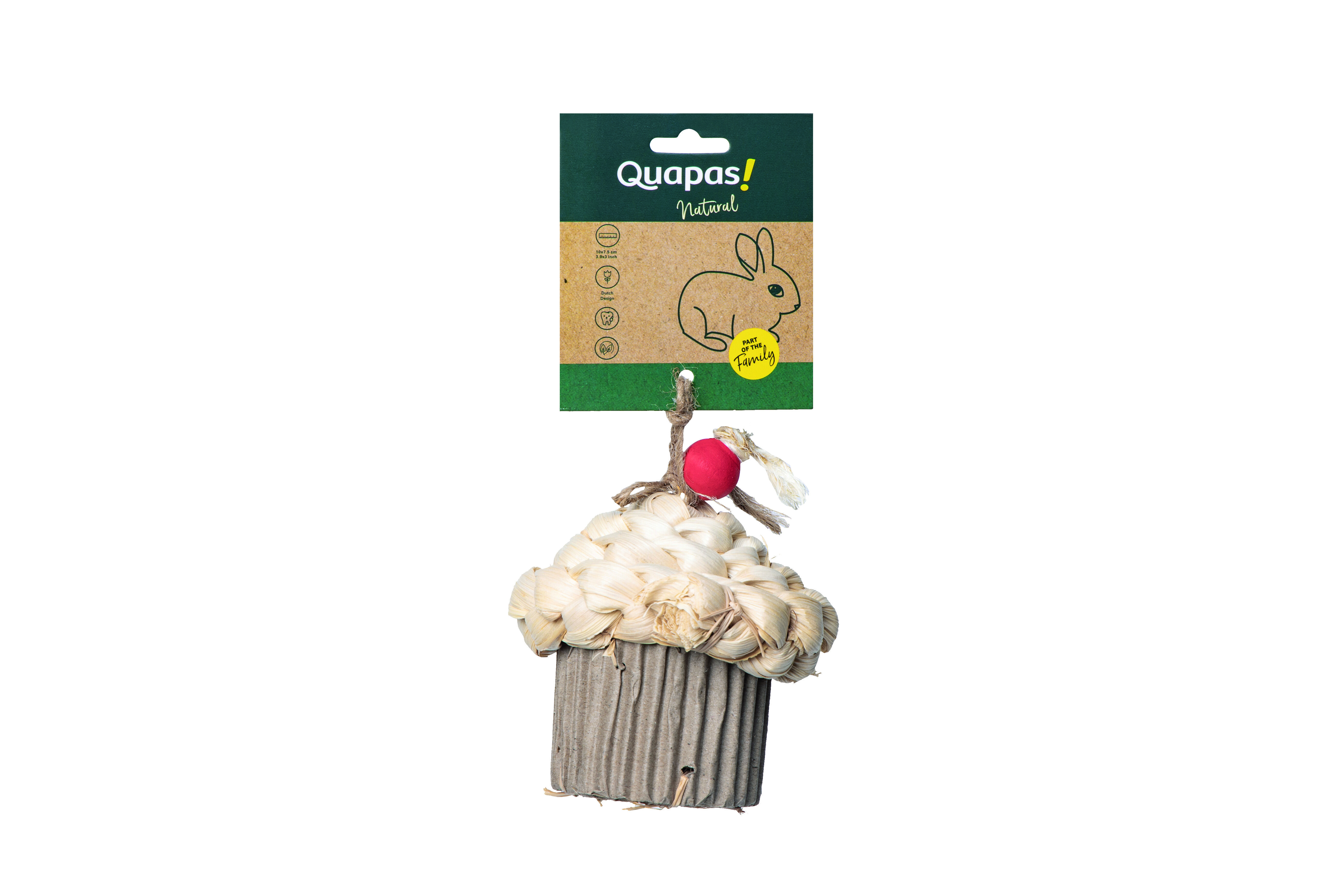 Quapas! Cupcake - Knaagdierspeelgoed Quapas! Cupcake - Knaagdierspeelgoed