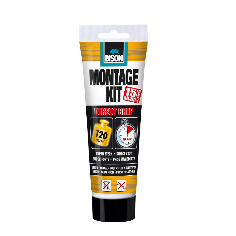 Bison Montagekit Direct Grip - 250 Gram Bison Montagekit Direct Grip - 250 Gram