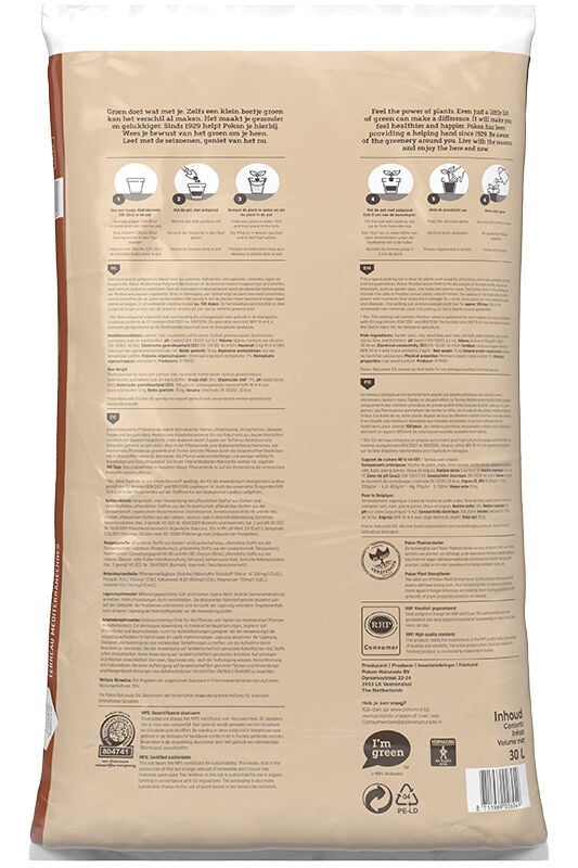 Pokon Bio Mediterrane Potgrond - 30 Liter