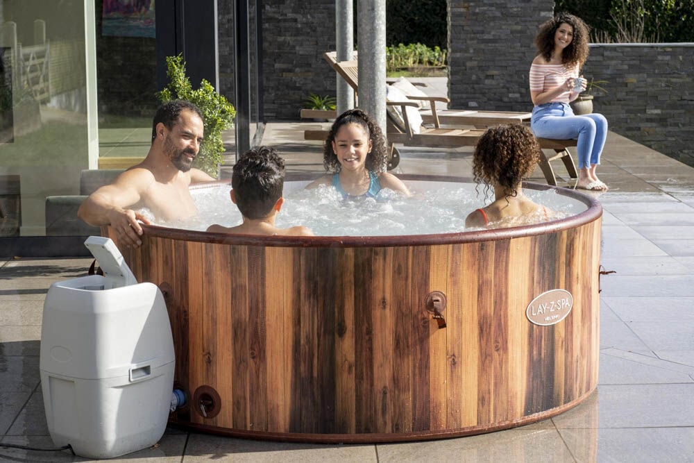 Bestway Helsinki Airjet - Lay-Z-Spa - Bruin - 180 cm