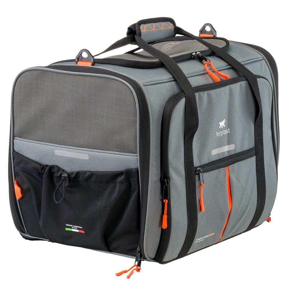 Ferplast Voyager Carrier Pro 350 - Draagtas - Grijs - 36x21 cm Ferplast Voyager Carrier Pro 350 - Draagtas - Grijs - 36x21 cm