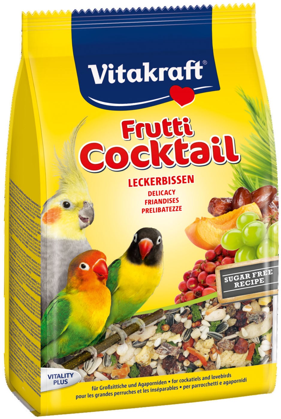 Vitakraft Cocktail Frutti Valkparkiet/Agaproniden Vitakraft Cocktail Frutti Valkparkiet/Agaproniden