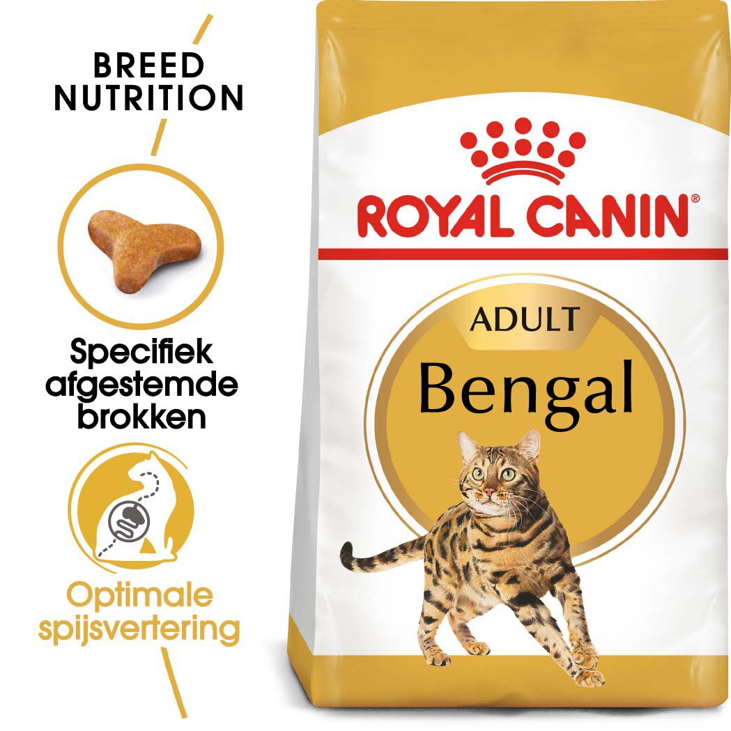 Royal Canin Bengal Adult - Kattenvoer - 10 Kilogram - Gevogelte
