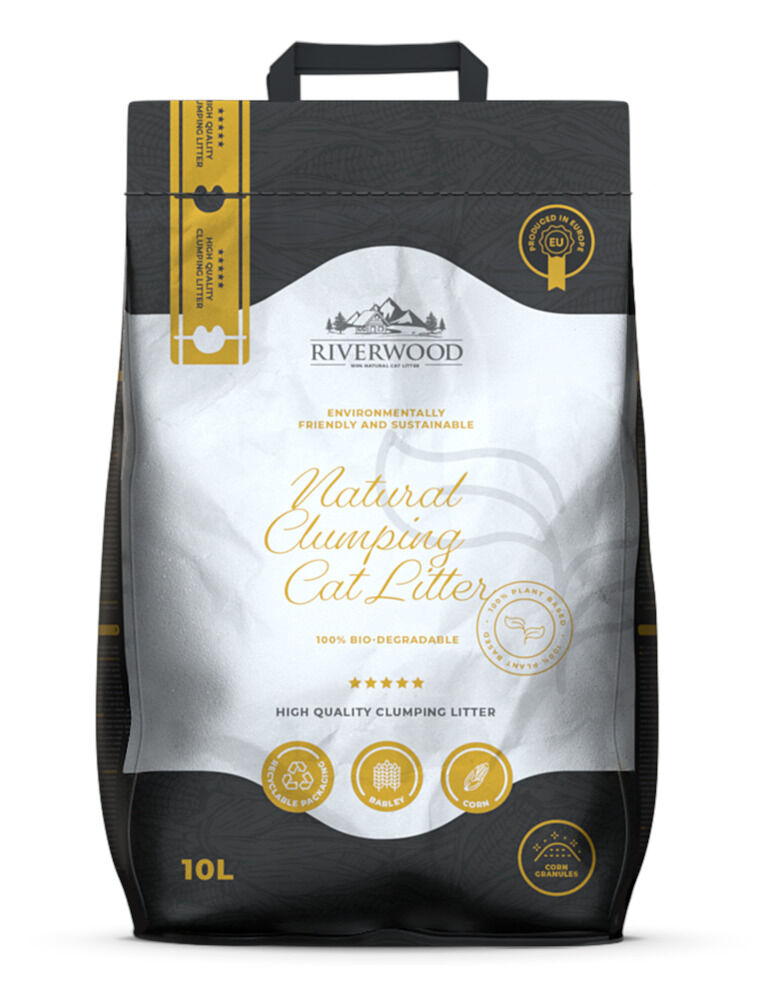Riverwood Natural Clumping - Kattenbakvulling