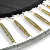 EXIT Allure Premium - Trampoline - Zwart - 214x366 cm