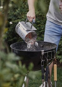 Weber Starter klein Accessoires voor Houtskoolbarbecues - BBQ brandstoffen - rvs