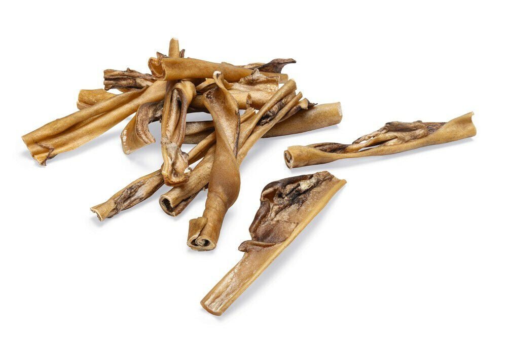 Beeztees Runderkophuid - Hondensnack - 500 Gram - rund - M Beeztees Runderkophuid - Hondensnack - 500 Gram - rund - M