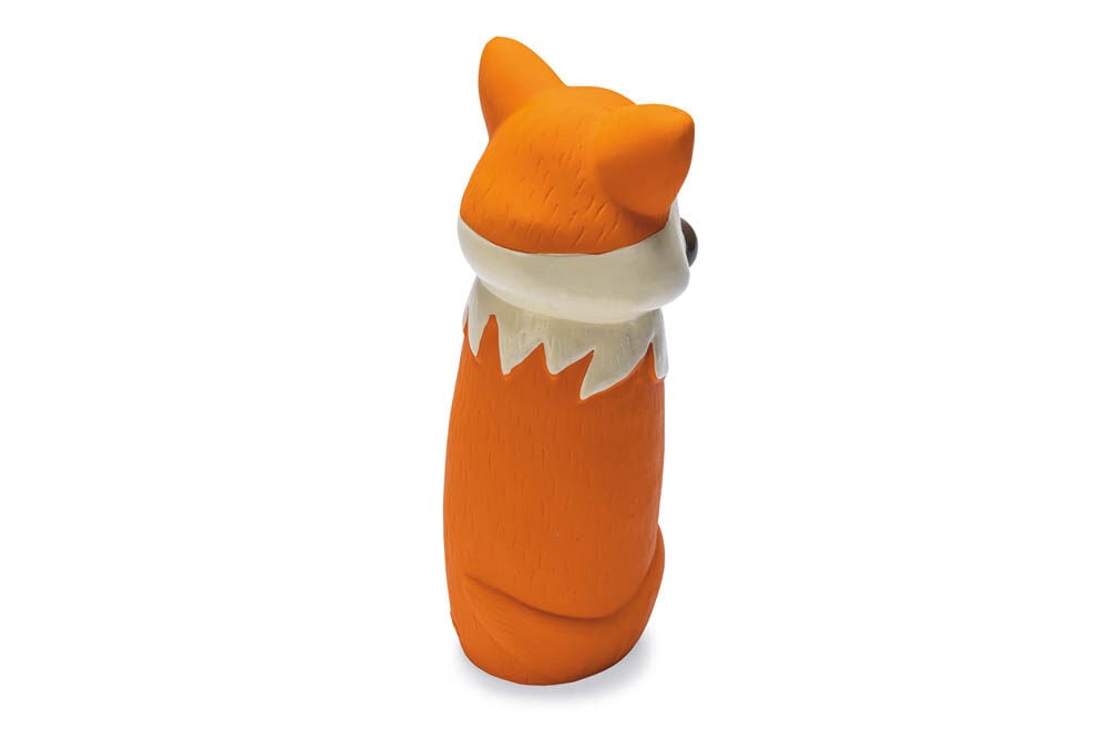 Karlie Vos - Knuffel - Hondenspeelgoed - Oranje - 20x9x10 cm