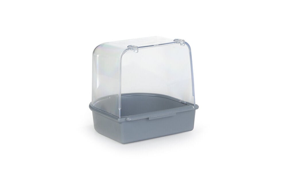 Beeztees - Badhuisje Plastic - Grijs Beeztees - Badhuisje Plastic - Grijs