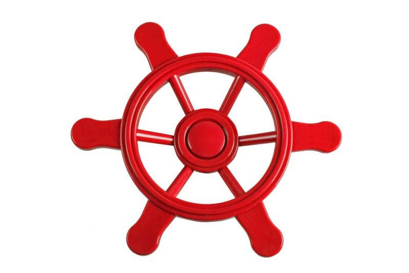 Swing King - Piratenstuur - Rood - Kunststof - Klein