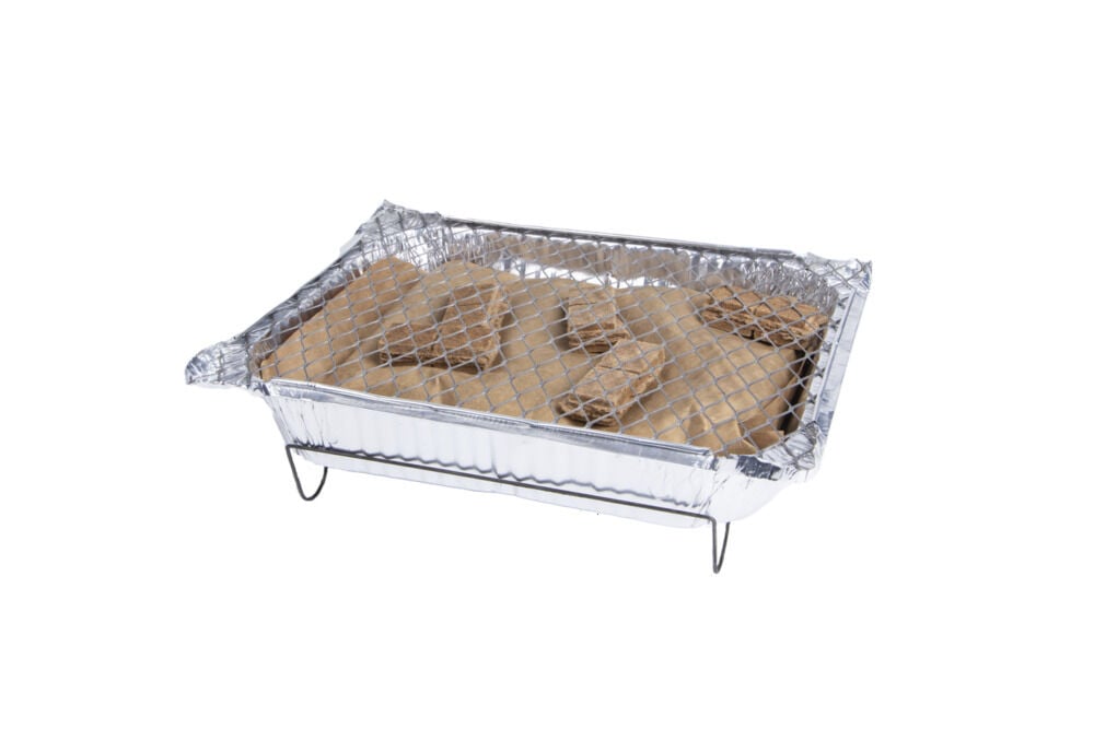 Wegwerp barbecue - rvs