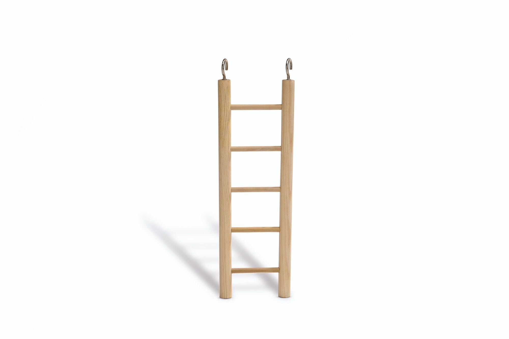 Beeztees Ladder 6 treden - Vogelspeeltje - Bruin - 36.5x10x1 cm Beeztees Ladder 6 treden - Vogelspeeltje - Bruin - 36.5x10x1 cm