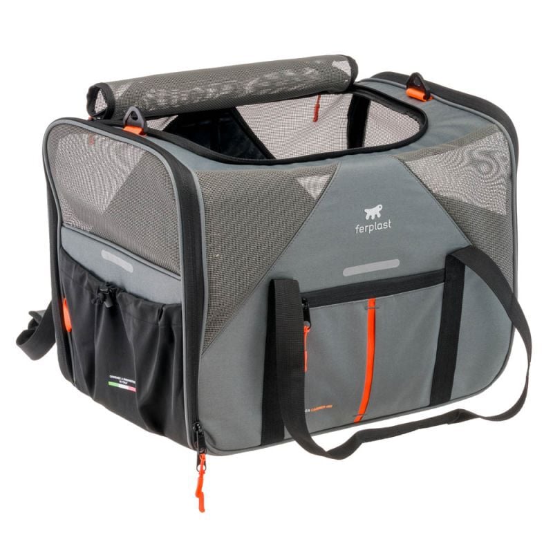 Ferplast Voyager 350 - Draagtas - Grijs - 36x21 cm - M