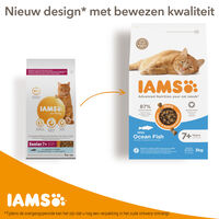 Iams Senior - Kattenvoer - 3 Kilogram - vis