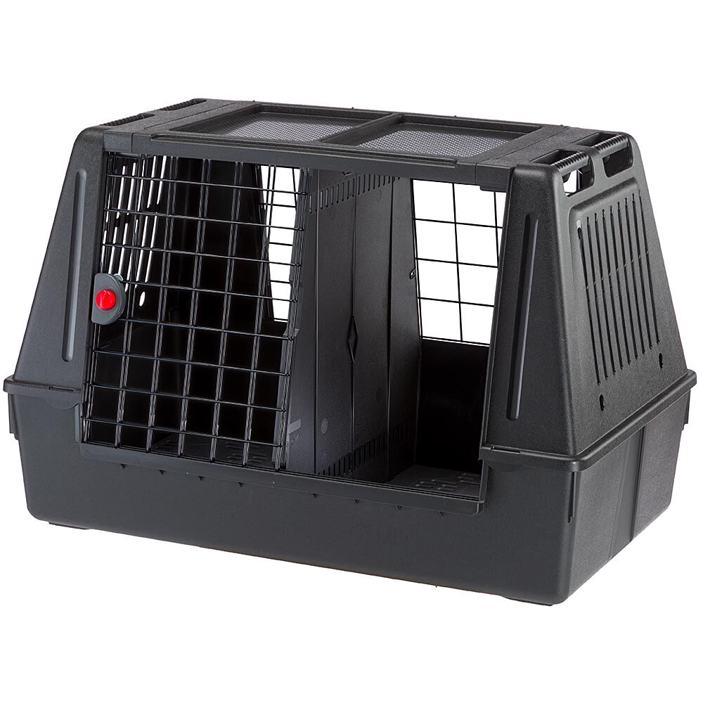 Ferplast Atlas Scenic 100 - Autobench hond - Zwart - 66x100 cm - L