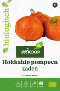 Welkoop Bio - Hokkaido Pompoen Zaden - 1.75 Gram