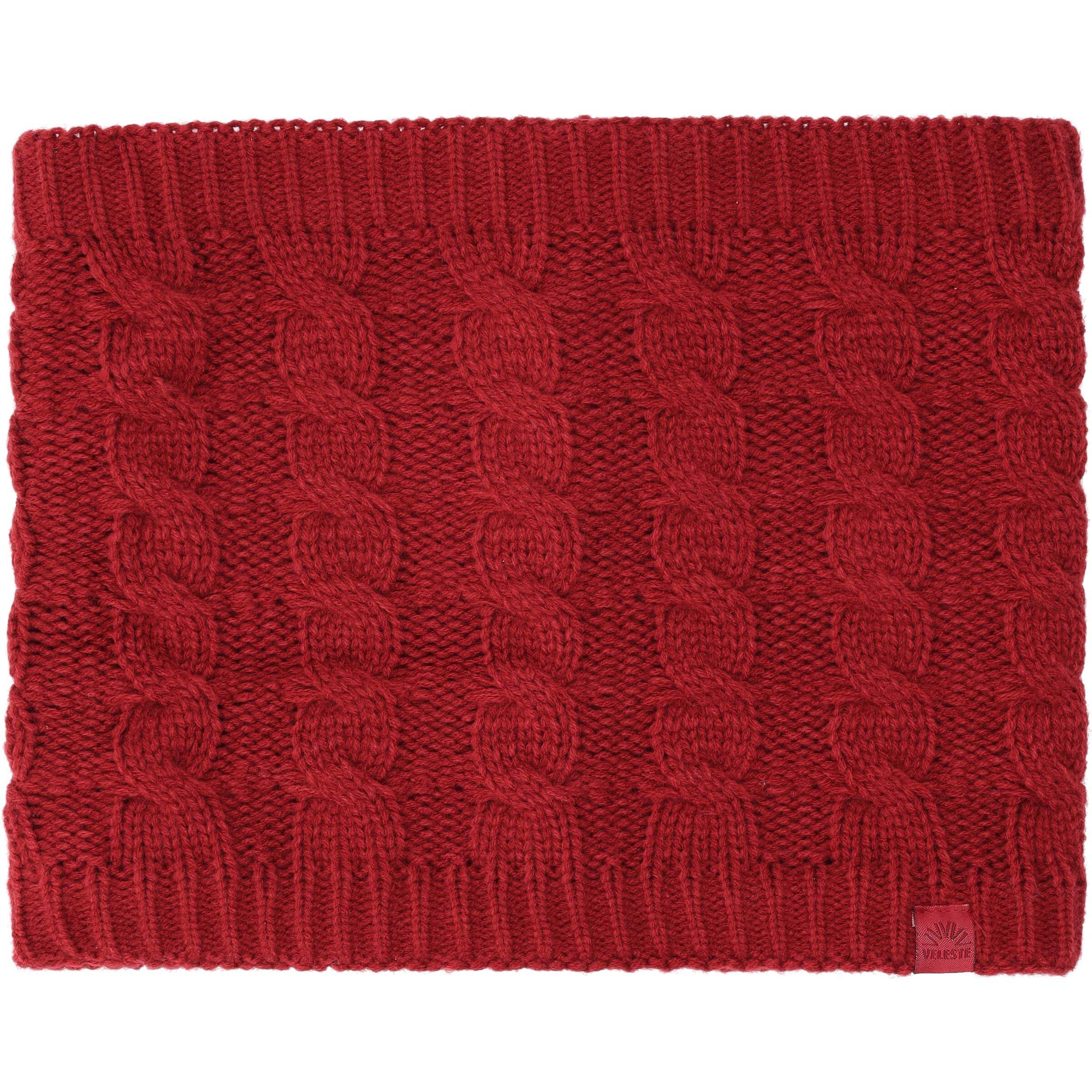 Veleste Kabel - Nekwarmer - Rood