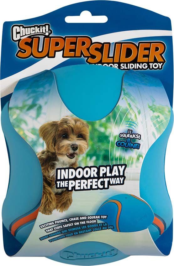 Chuckit Indoor Slider met Pieper - Apporteren - Hondenspeelgoed