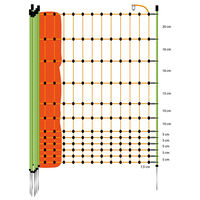 Gallagher Kippennet Enkele Pen - Afrasteringsnetten - 112 cm - Oranje - 133.5 cm
