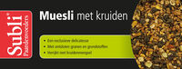 Subli Muesli met kruiden - Sport/prestatie - 15 Kilogram - Zak