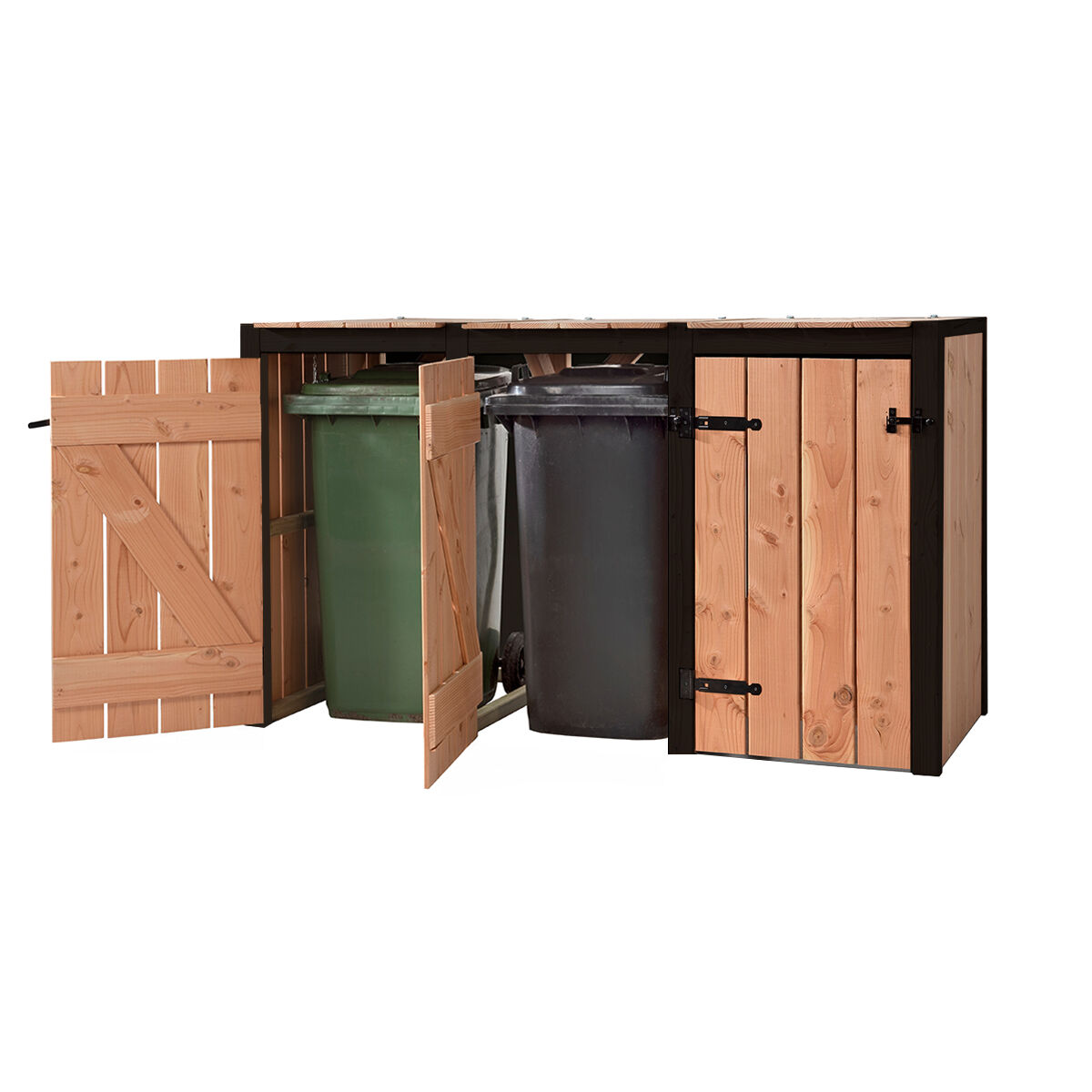 Volente 3 Dubbel Laura - Containerombouw - 119x205x87.5 cm