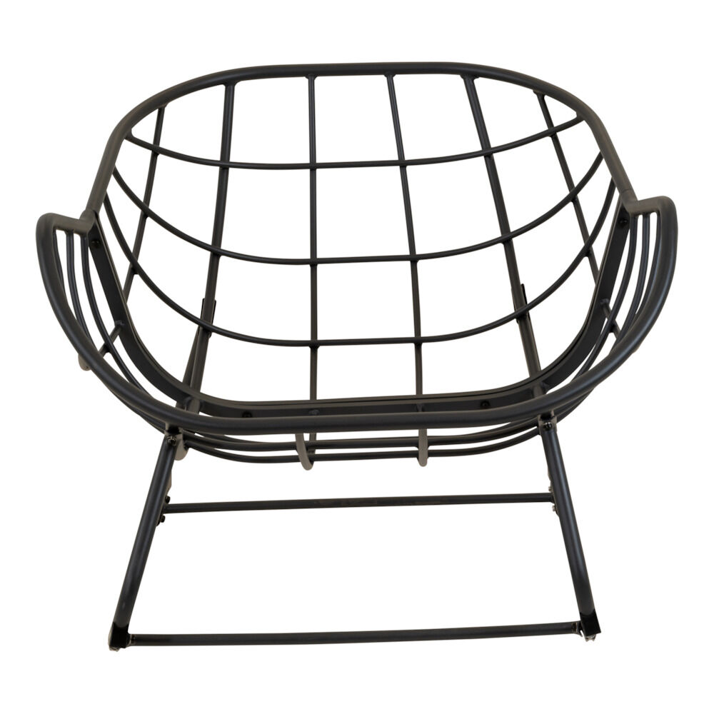 Lesli Living Cozy - Schommelstoelen - Groen - 1x117x97 cm