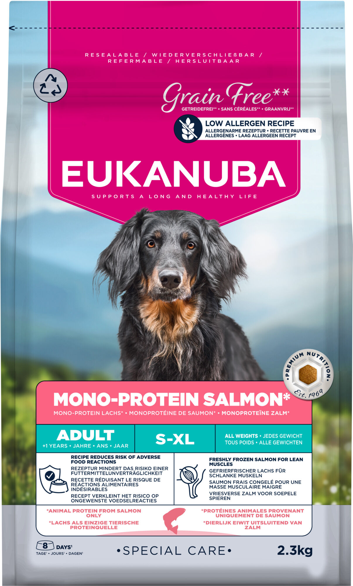 Eukanuba Special Care Mono Protein Adult Graanvrij - Hondenvoer - 2.3 Kilogram Eukanuba Special Care Mono Protein Adult Graanvrij - Hondenvoer - 2.3 Kilogram