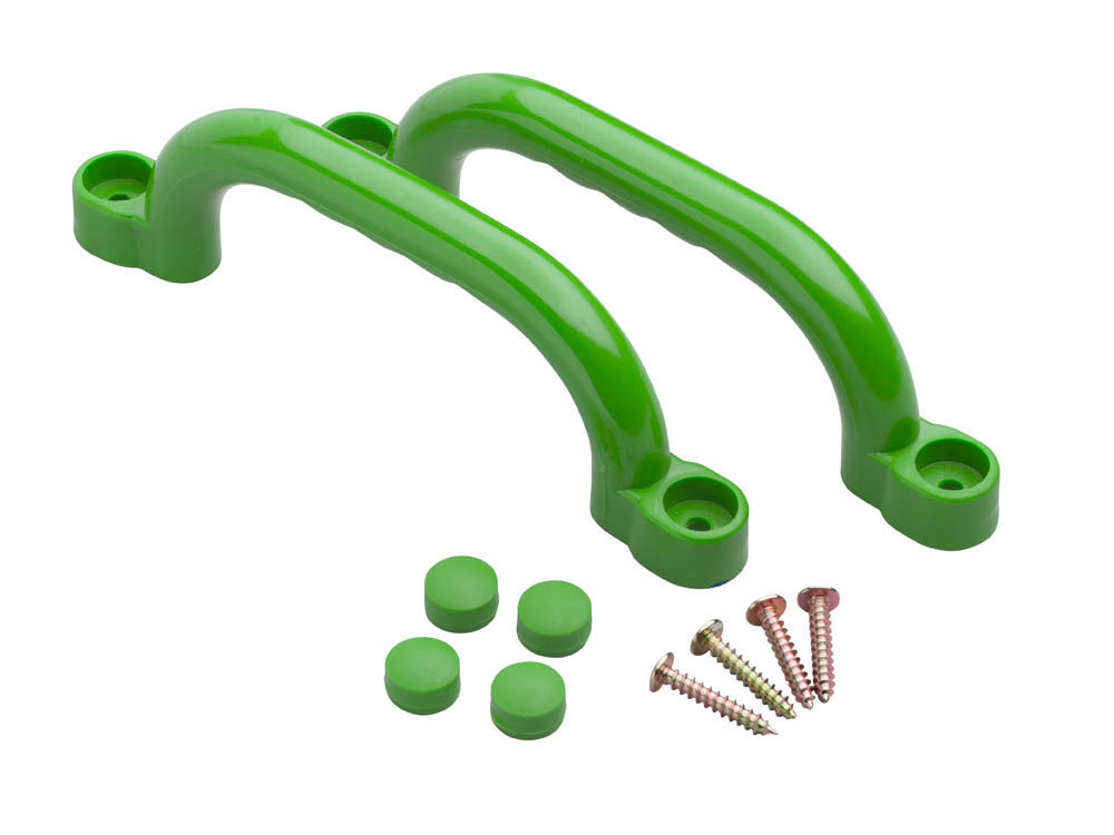Swing King - Handgreepset - 2 Stuks - Appelgroen - Kunststof Swing King - Handgreepset - 2 Stuks - Appelgroen - Kunststof