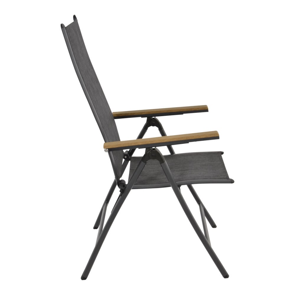 Lesli Living Arezzo - Tuinstoel - Grijs - 1x69x69 cm