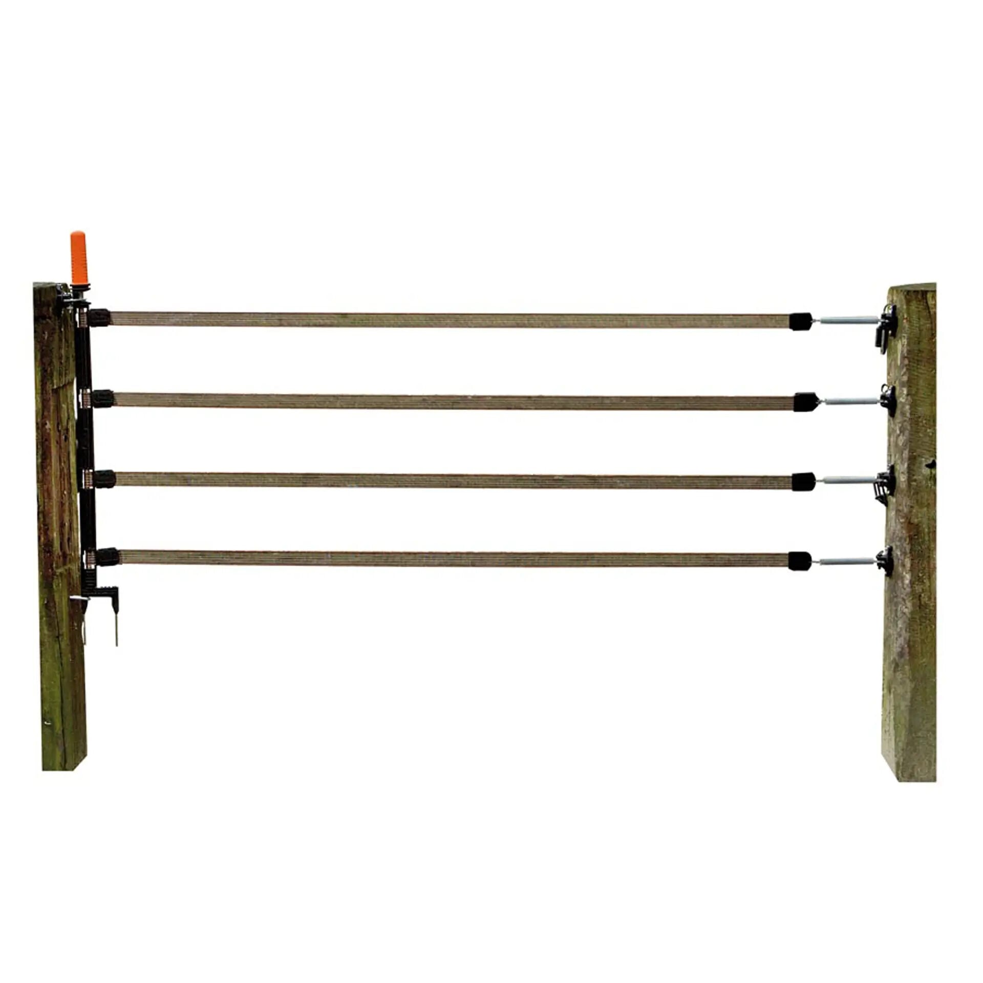 Gallagher - Meerdraadse doorgangset 4x40mm lint - 8 cm - 6 Meter - Terra - 120 cm - 600 cm Gallagher - Meerdraadse doorgangset 4x40mm lint - 8 cm - 6 Meter - Terra - 120 cm - 600 cm