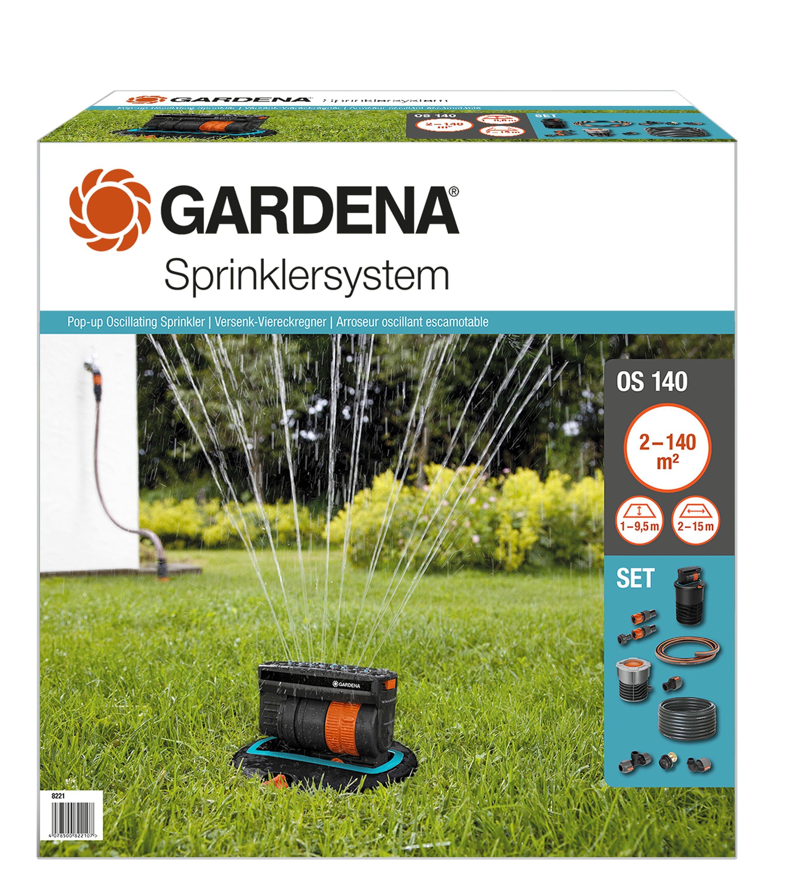 Gardena  OS140 - Zwenksproeier Set