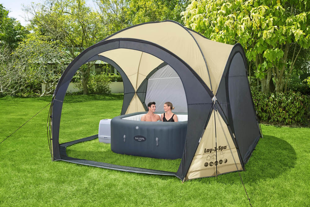 Bestway Lay-Z-Spa Dome - Tent - Wit - 390 cm