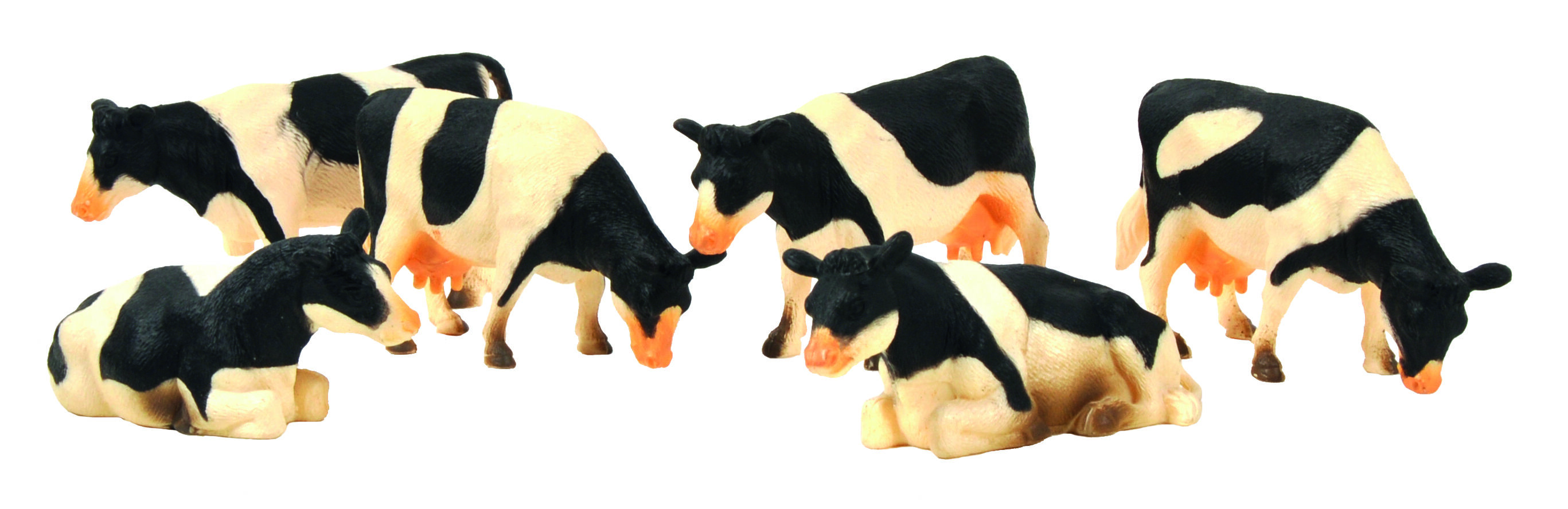 Kids Globe Koeien (6x) 1:32 - Accessoires