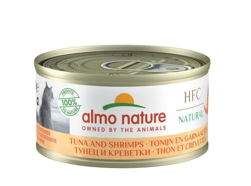 Almo Nature HFC - Kattenvoer - 70 Gram - zeecocktail Almo Nature HFC - Kattenvoer - 70 Gram - zeecocktail