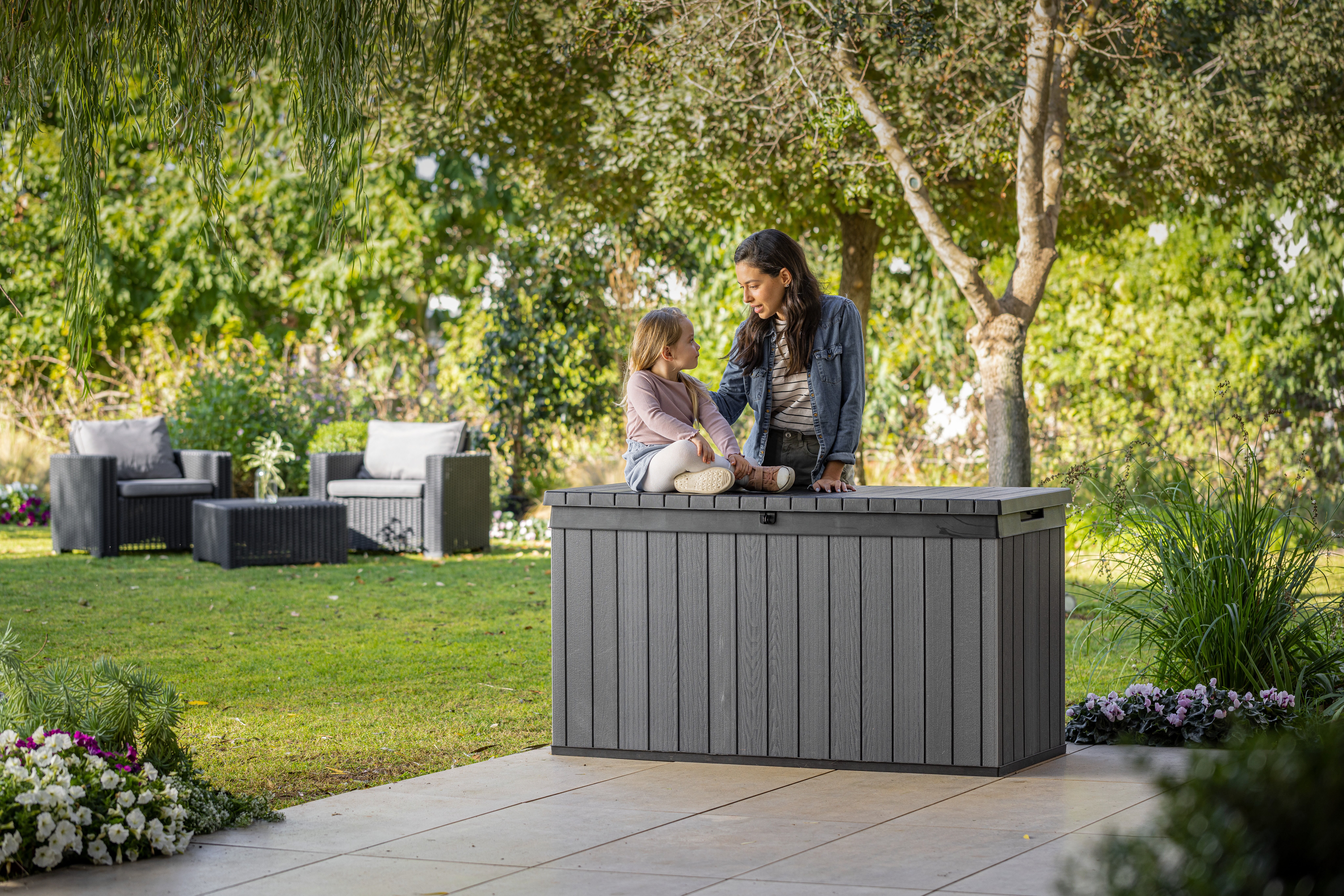 Keter Darwin - Opbergbox - 78.2x65.5x142.5 cm