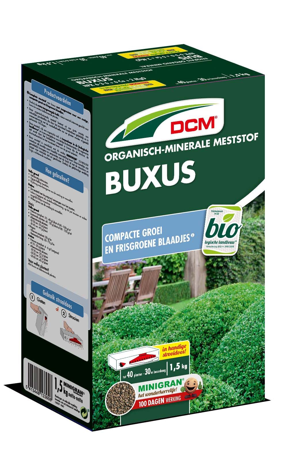 DCM Meststof Buxus - Siertuinmeststof DCM Meststof Buxus - Siertuinmeststof
