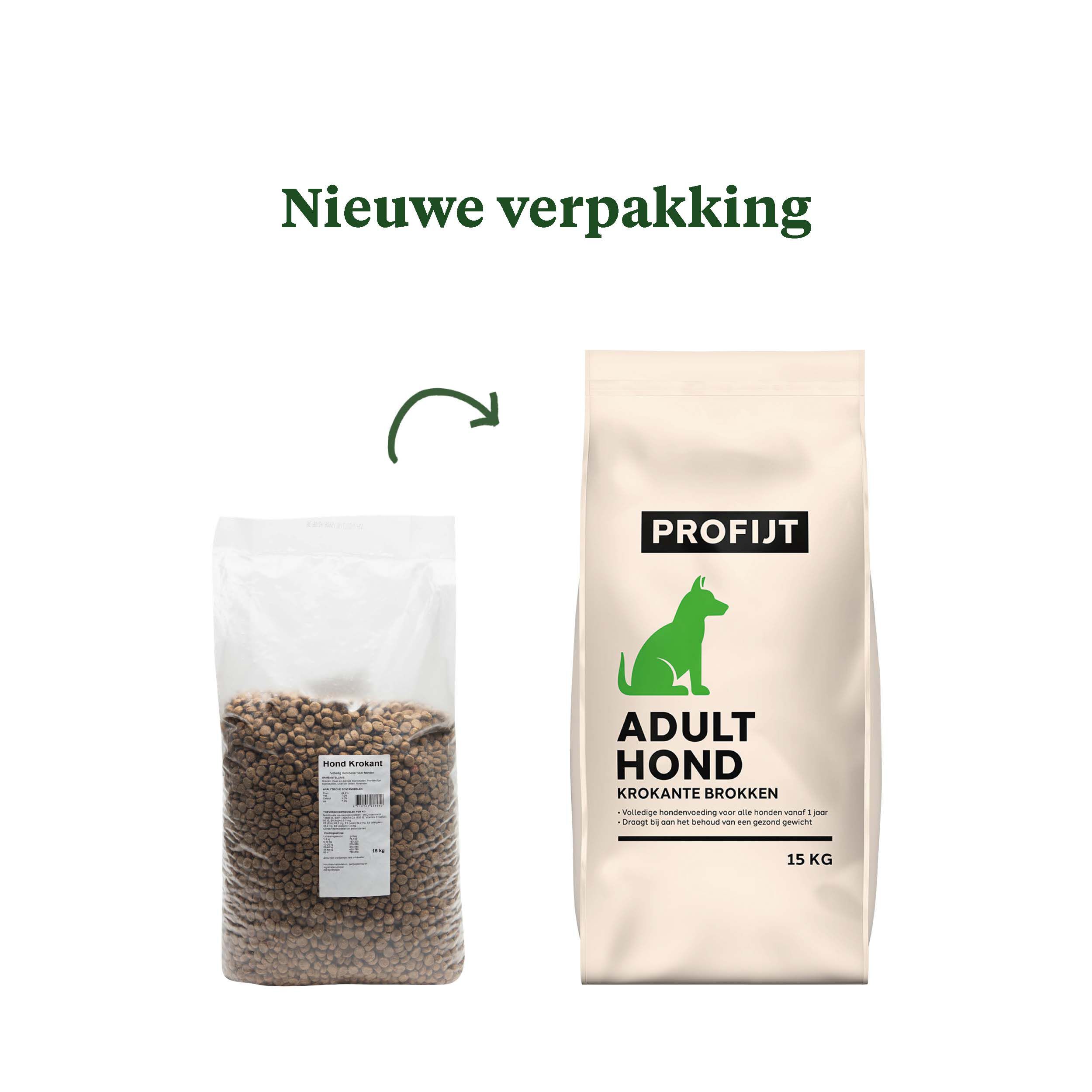 Profijt Adult Krokante brokken - Hondenvoer - 15 Kilogram - Onbekend Profijt Adult Krokante brokken - Hondenvoer - 15 Kilogram - Onbekend