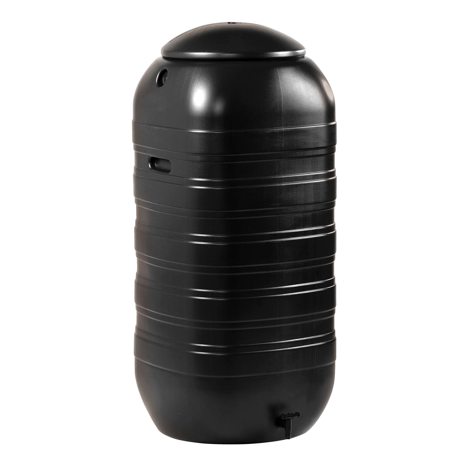 Nature Slimline - Regenton - 250 Liter - Zwart