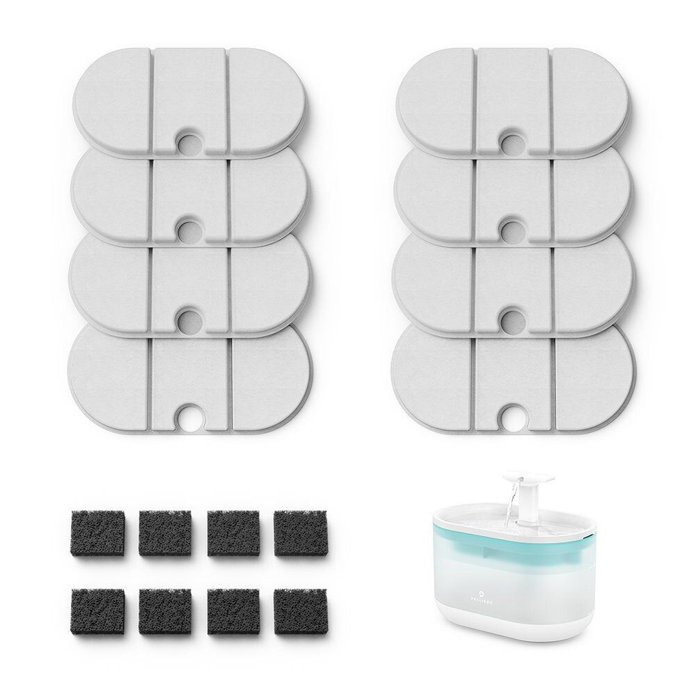 PETLIBRO Capsule Waterfontein - Vervangingsfilter - Zwart/Wit - 7.5x19x9.2 cm