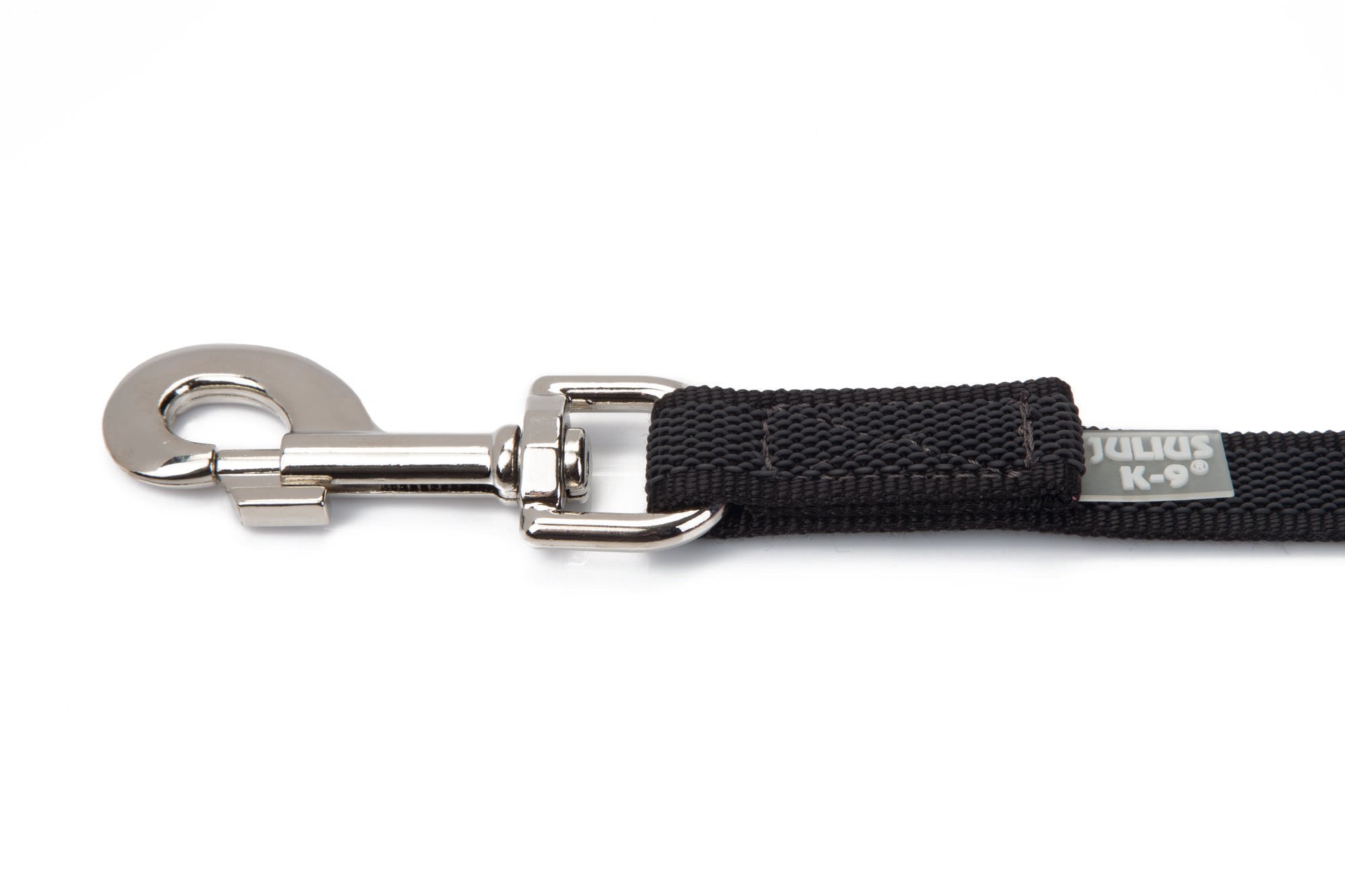 Julius K9 - Sliplijn - Hondenriem - zwart - 120 cm - 120 cm