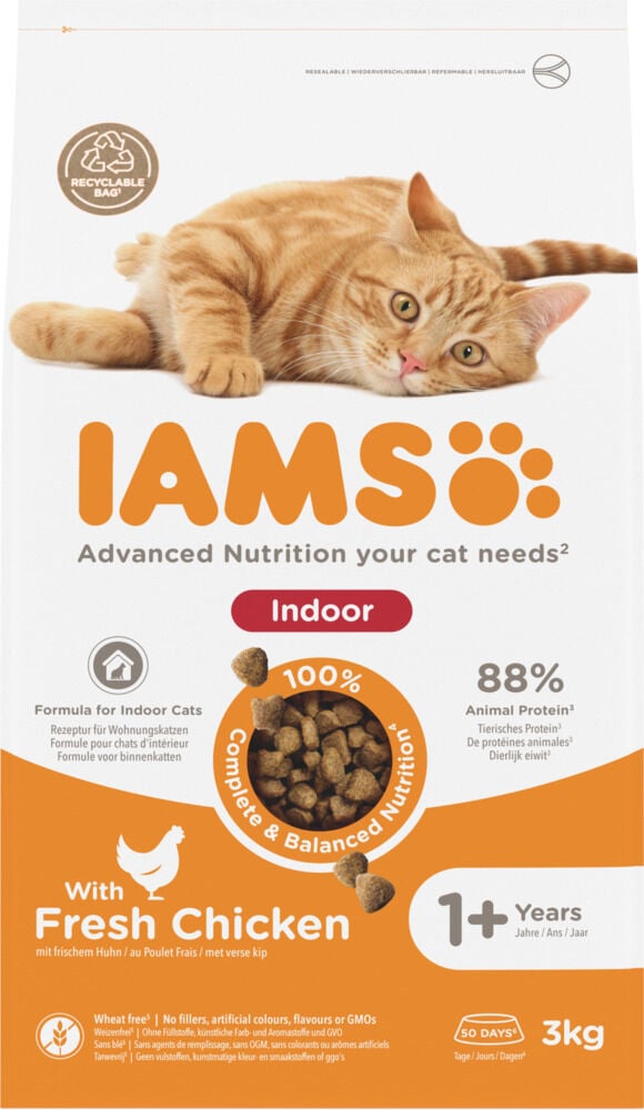 Iams Adult Indoor - Kattenvoer