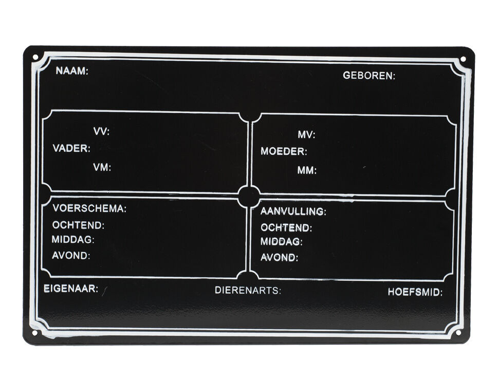 Waldhausen Stalbordje   - Stalaccessoires - Stalbenodigdheden