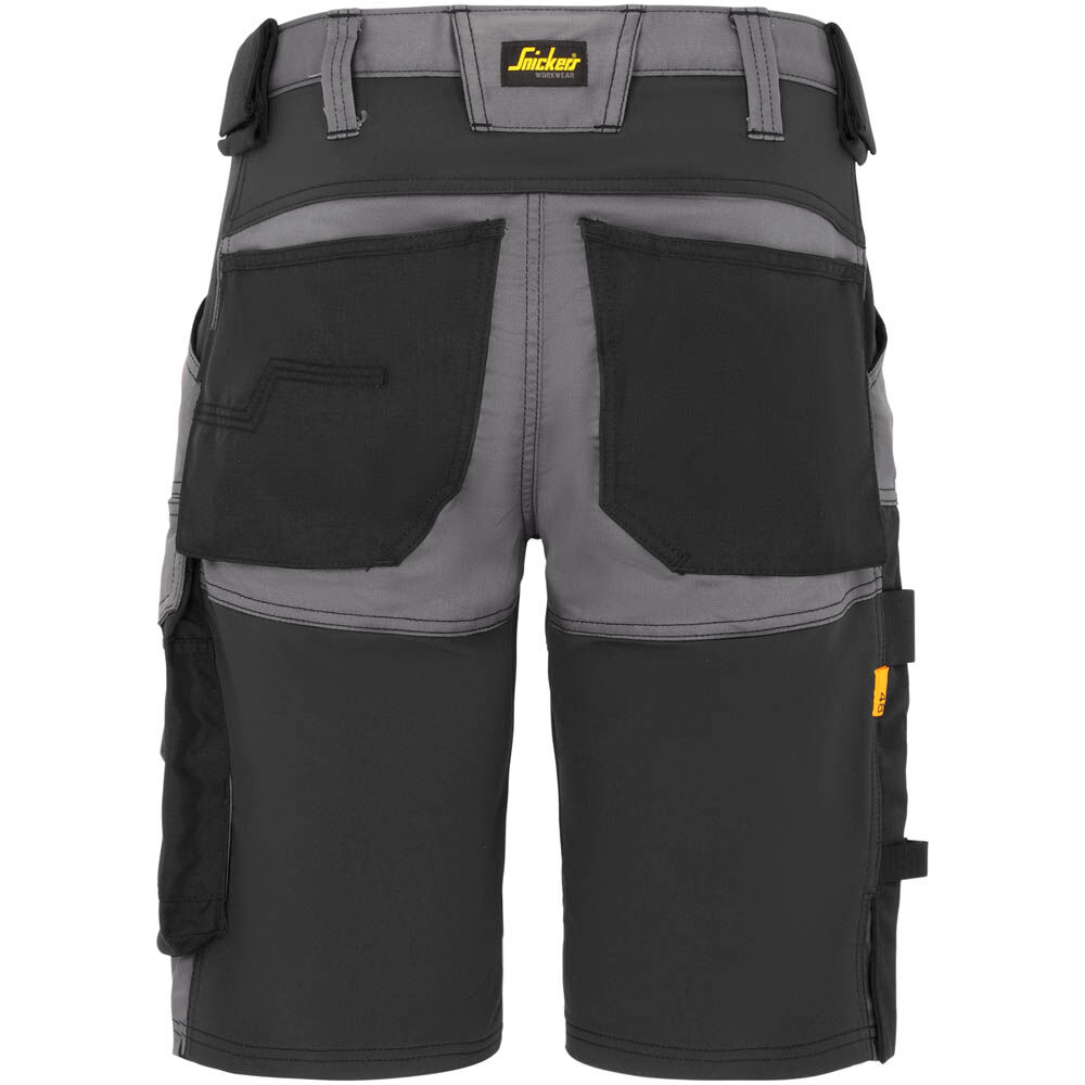 Snickers Allround 6143 Stretch - Korte werkbroek - Grijs - 50 - 82