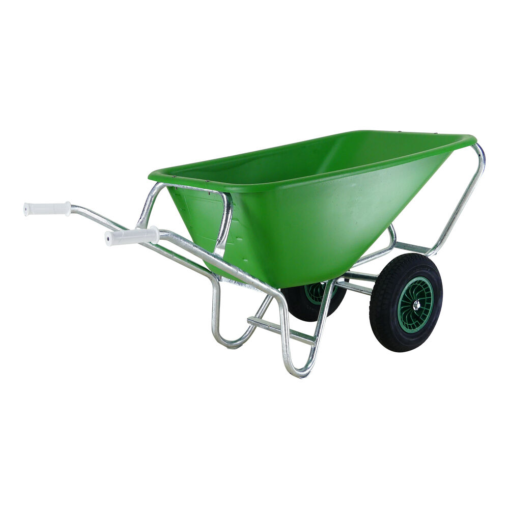 Altrad Fort F&S 165/2 Farm & Stable - Kruiwagen - Groen - 165 liter
