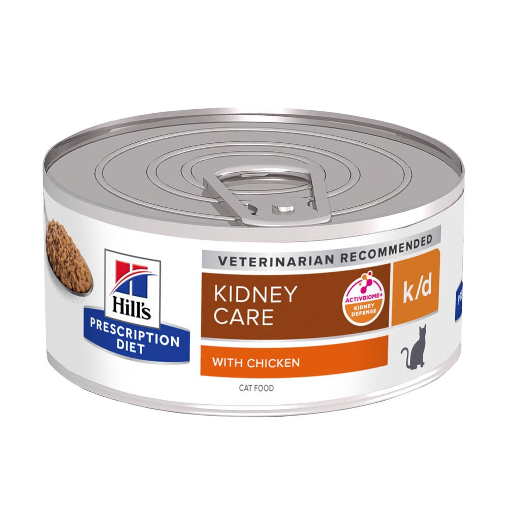 Hill's Prescription Diet Kidney Care k/d - Kattenvoer - 156 Gram - kip Hill's Prescription Diet Kidney Care k/d - Kattenvoer - 156 Gram - kip