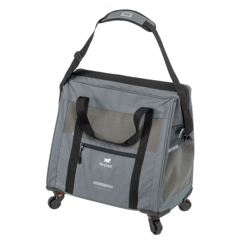 Ferplast Voyager - Trolley - Grijs - xx cm - Medium