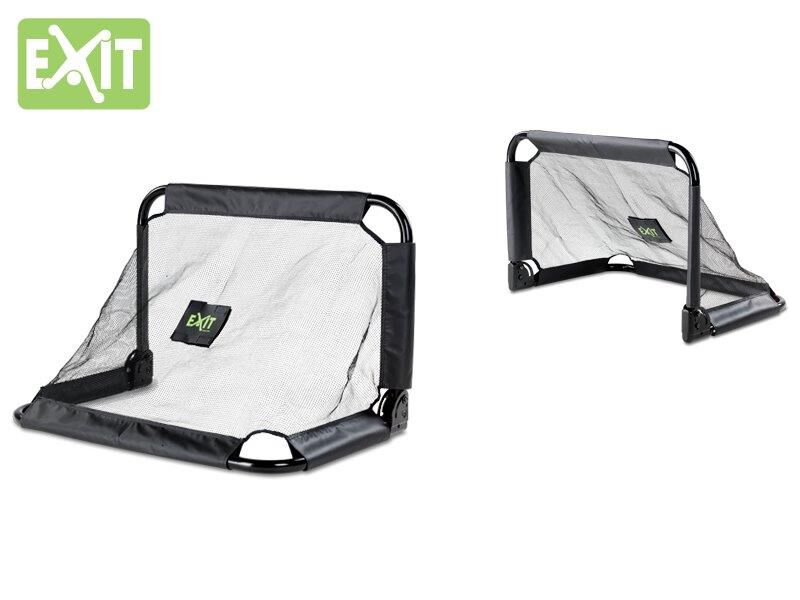 EXIT Pico - voetbalgoal - Zwart - Staal