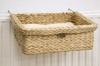 Designed by Lotte Waterhyacint - Radiator hangmat - Bruin - 1x45x1 cm