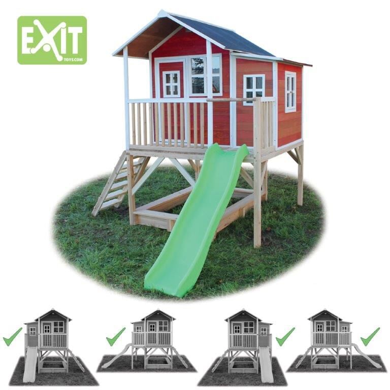 EXIT Loft 550 - Speelhuisje - Rood - Hout